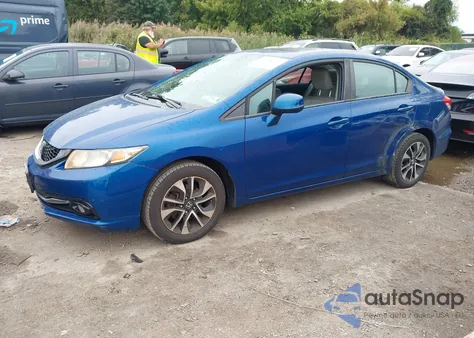 2013 Honda Civic Ex-L from USA, damaged, VIN 19XFB2F90DE264841